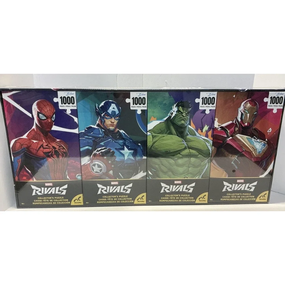 Marvel Rivals, Gamer‎ Verse, 4 Puzzles- 4 Marvel Characters NEW SEALED Free Ship